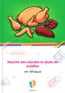Marché des viandes et abats de volailles en Afrique