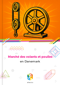 Marché des volants et poulies en Danemark