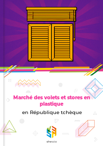 Marché des volets et stores en plastique en République tchèque
