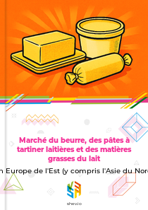 Marché du beurre, des pâtes à tartiner laitières et des matières grasses du lait en Europe de l'Est (y compris l'Asie du Nord)