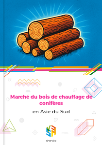 Marché du bois de chauffage de conifères en Asie du Sud