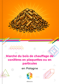 Marché du bois de chauffage de conifères en plaquettes ou en particules en Pologne