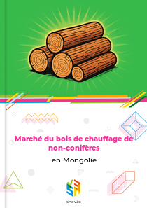 Marché du bois de chauffage de non-conifères en Mongolie