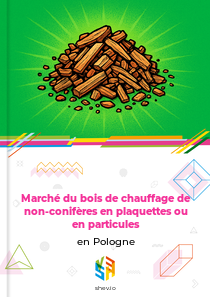 Marché du bois de chauffage de non-conifères en plaquettes ou en particules en Pologne
