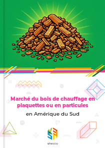 Marché du bois de chauffage en plaquettes ou en particules en Amérique du Sud