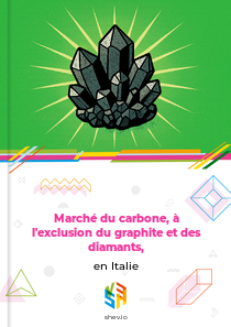 Marché du carbone, à l'exclusion du graphite et des diamants, en Italie