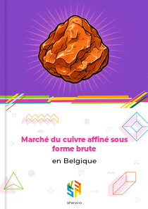 Marché du cuivre affiné sous forme brute en Belgique