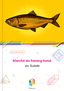 Marché du hareng fumé en Suède