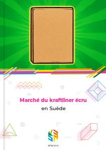 Marché du kraftliner écru en Suède