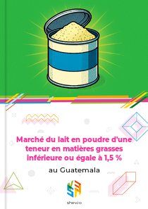 Marché du lait en poudre d'une teneur en matières grasses inférieure ou égale à 1,5 % au Guatemala
