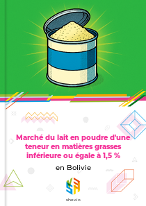 Marché du lait en poudre d'une teneur en matières grasses inférieure ou égale à 1,5 % en Bolivie