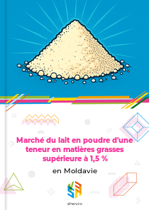 Marché du lait en poudre d'une teneur en matières grasses supérieure à 1,5 % en Moldavie