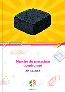 Marché du macadam goudronné en Suède