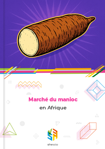 Marché du manioc en Afrique