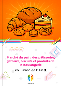 Marché du pain, des pâtisseries, gâteaux, biscuits et produits de la boulangerie en Europe de l'Ouest