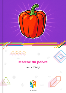 Marché du poivre aux Fidji
