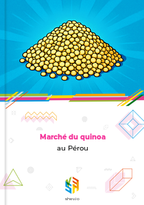 Marché du quinoa au Pérou