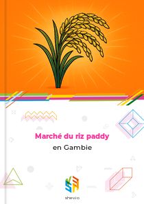Marché du riz paddy en Gambie