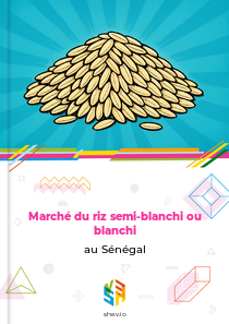 Marché du riz semi-blanchi ou blanchi au Sénégal