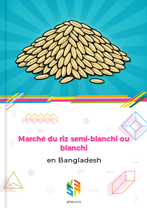 Marché du riz semi-blanchi ou blanchi en Bangladesh