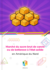 Marché du sucre brut de canne ou de betterave à l'état solide en Amérique du Nord