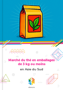 Marché du thé en emballages de 3 kg ou moins en Asie du Sud