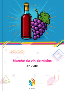 Marché du vin de raisins en Asie