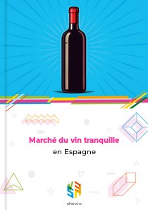 Marché du vin tranquille en Espagne