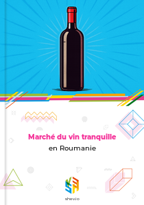 Marché du vin tranquille en Roumanie
