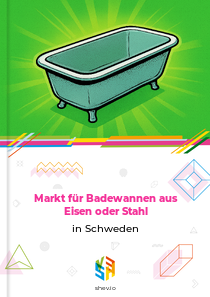 Markt für Badewannen aus Eisen oder Stahl in Schweden