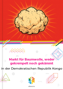 Markt für Baumwolle, weder gekrempelt noch gekämmt in der Demokratischen Republik Kongo