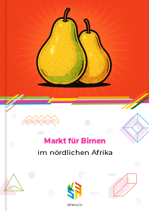 Markt für Birnen im nördlichen Afrika