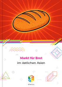 Markt für Brot im östlichen Asien