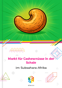 Markt für Cashewnüsse in der Schale im Subsahara-Afrika