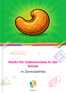 Markt für Cashewnüsse in der Schale in Zentralafrika