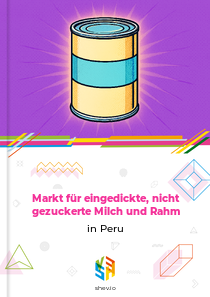 Markt für eingedickte, nicht gezuckerte Milch und Rahm in Peru