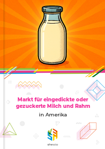 Markt für eingedickte oder gezuckerte Milch und Rahm in Amerika