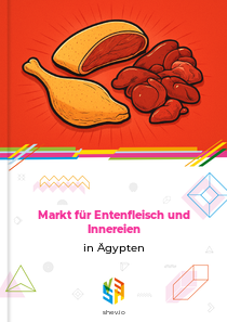 Markt für Entenfleisch und Innereien in Ägypten
