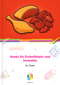 Markt für Entenfleisch und Innereien in Iran