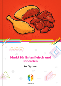 Markt für Entenfleisch und Innereien in Syrien