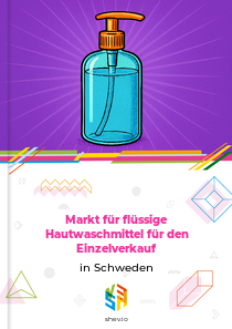 Markt für flüssige Hautwaschmittel für den Einzelverkauf in Schweden