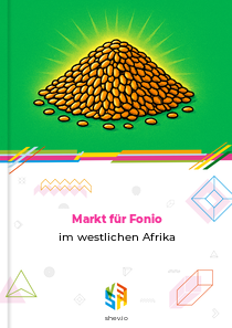 Markt für Fonio im westlichen Afrika