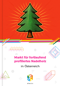 Markt für fortlaufend profiliertes Nadelholz in Österreich