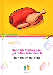 Markt für frisches oder gekühltes Entenfleisch im nördlichen Afrika