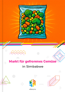 Markt für gefrorenes Gemüse in Simbabwe