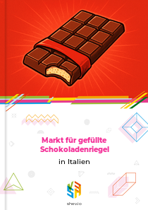 Markt für gefüllte Schokoladenriegel in Italien