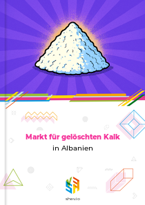 Markt für gelöschten Kalk in Albanien