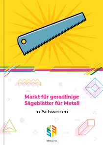 Markt für geradlinige Sägeblätter für Metall in Schweden