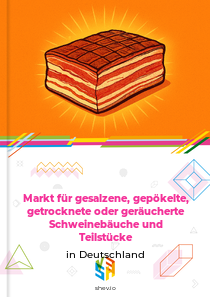 Markt für gesalzene, gepökelte, getrocknete oder geräucherte Schweinebäuche und Teilstücke in Deutschland