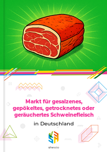 Markt für gesalzenes, gepökeltes, getrocknetes oder geräuchertes Schweinefleisch in Deutschland
